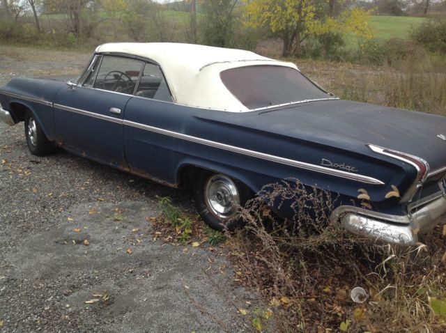 1962 Blue Dodge Polara Convertible