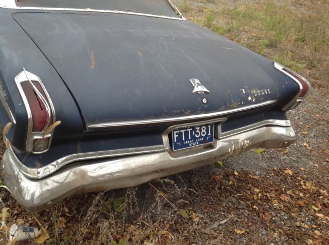 1962 Blue Dodge Polara Convertible