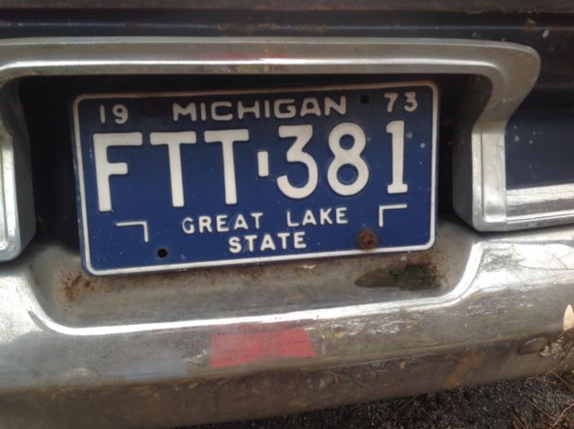 1962 Blue Dodge Polara Convertible