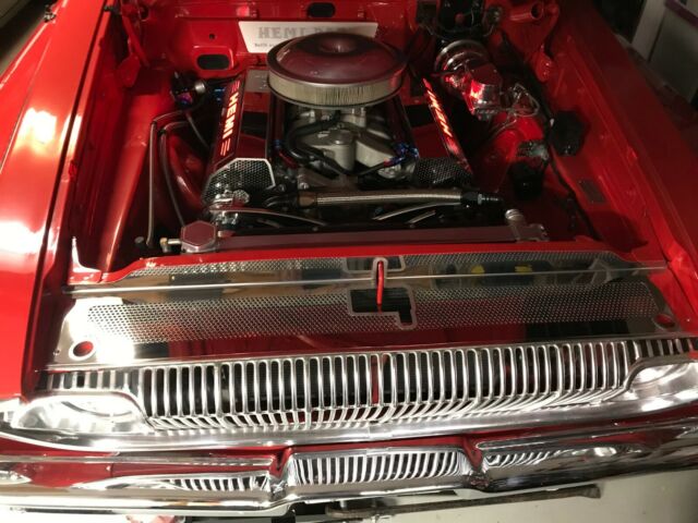 1962 Red with white top Dodge Dart Convertible