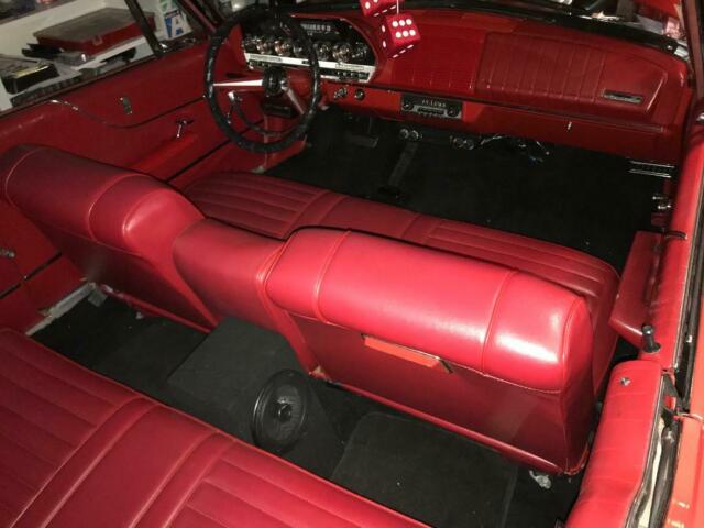 1962 Red with white top Dodge Dart Convertible