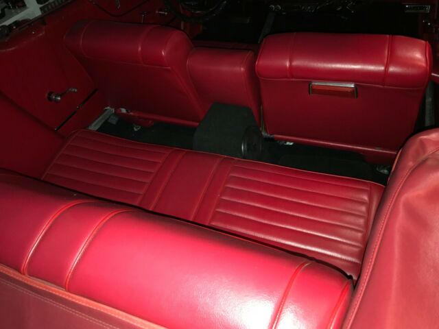 1962 Red with white top Dodge Dart Convertible