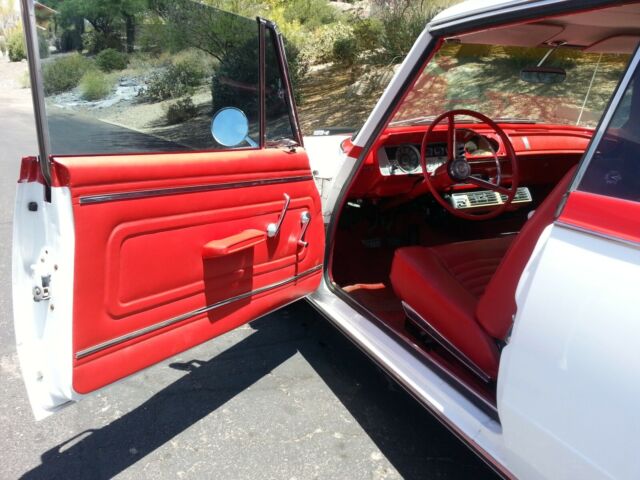 1962 White Dodge Lancer Coupe