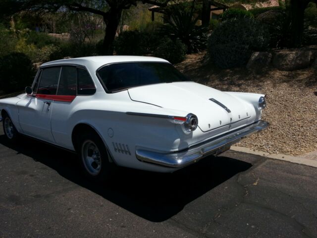 1962 White Dodge Lancer Coupe