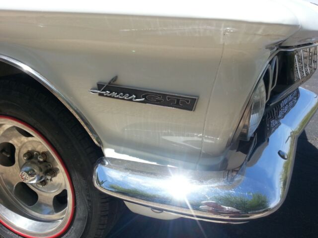 1962 White Dodge Lancer Coupe