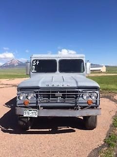 1962 Gray Dodge Power Wagon