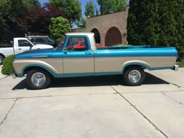 1962 Blue Ford F-100 Standard Cab Pickup