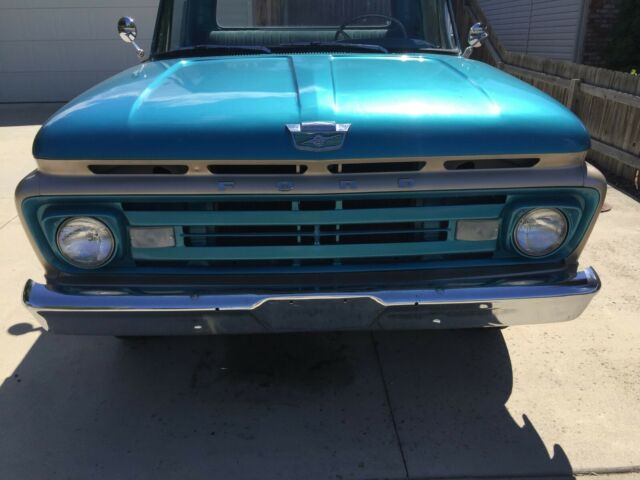 1962 Blue Ford F-100 Standard Cab Pickup