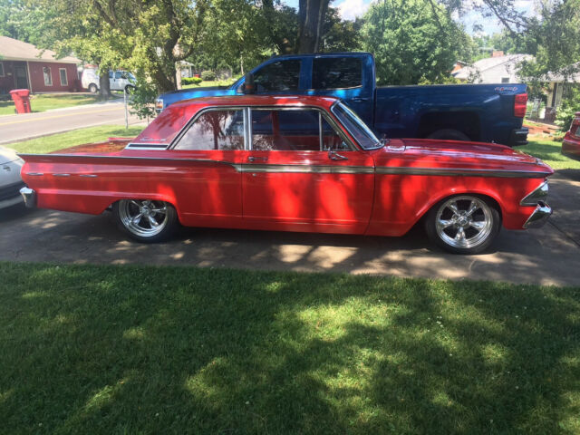 1962 Red Ford Fairlane Sedan