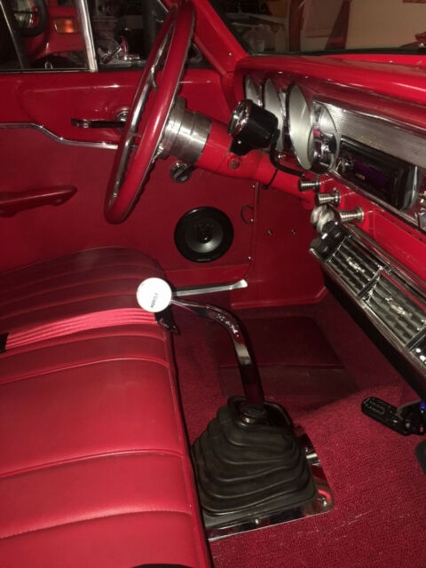 1962 Red Ford Fairlane Sedan