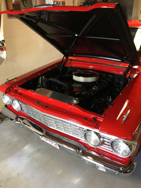 1962 Red Ford Fairlane Sedan