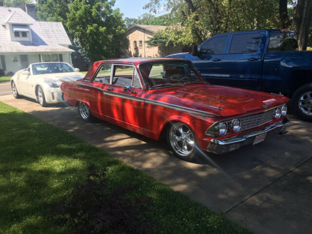 1962 Red Ford Fairlane Sedan