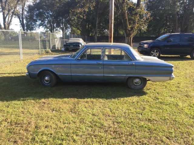 1962 White Ford Falcon Coupe