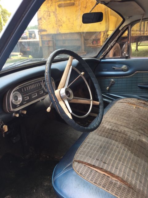 1962 White Ford Falcon Coupe