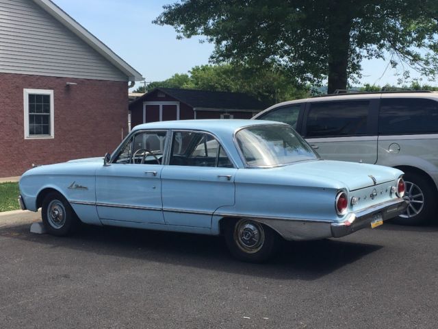 1962 Light blue Ford Falcon Sedan