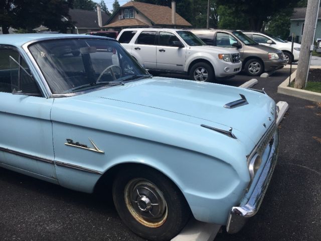 1962 Light blue Ford Falcon Sedan