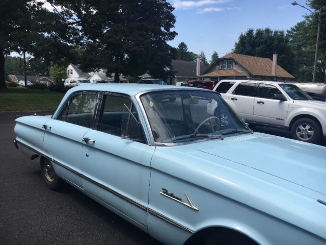 1962 Light blue Ford Falcon Sedan