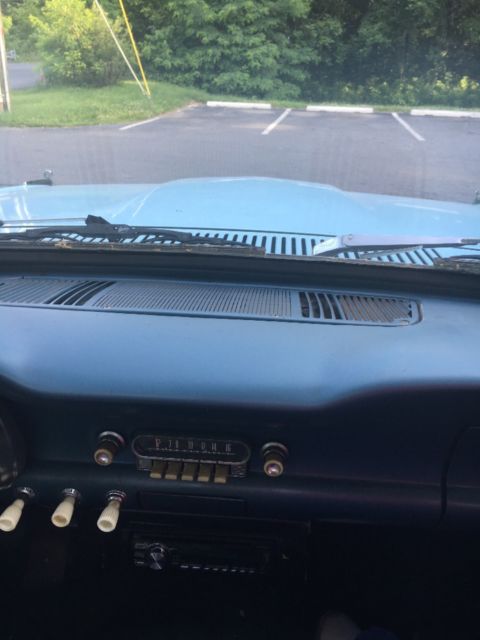 1962 Light blue Ford Falcon Sedan