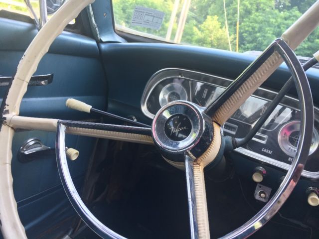 1962 Light blue Ford Falcon Sedan