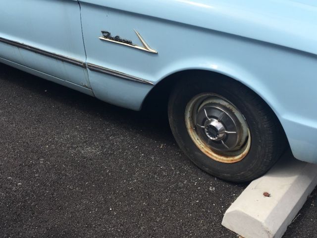 1962 Light blue Ford Falcon Sedan