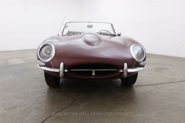 1962 Yellow Jaguar XK