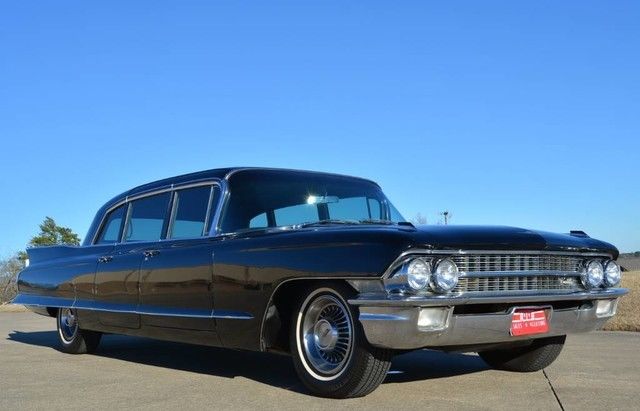 1962 Black Cadillac Fleetwood Sedan