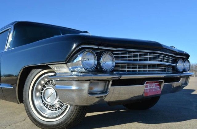 1962 Black Cadillac Fleetwood Sedan