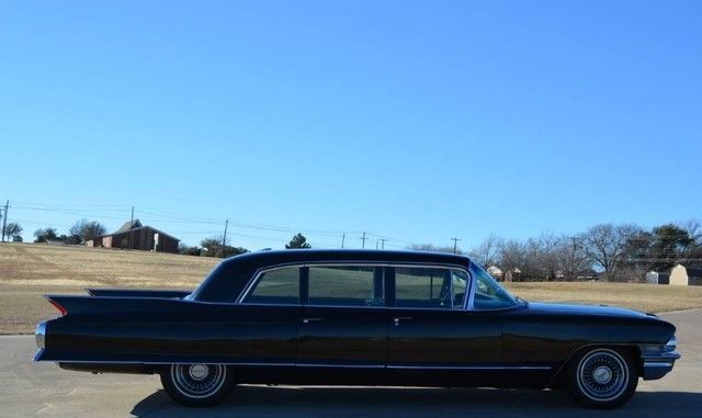 1962 Black Cadillac Fleetwood Sedan