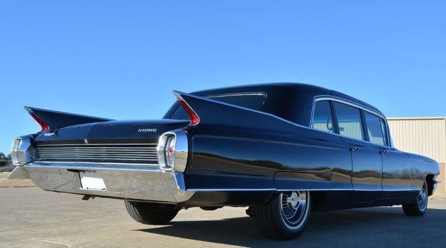1962 Black Cadillac Fleetwood Sedan