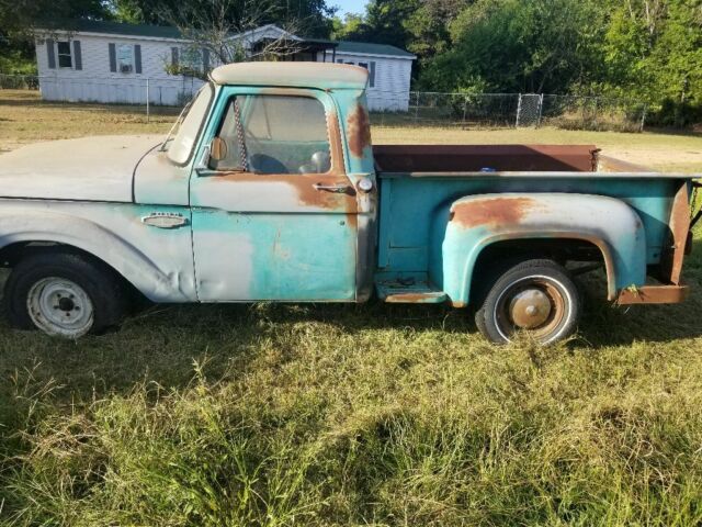 1962 Original green with touch up primer Ford Other Crew Cab Pickup