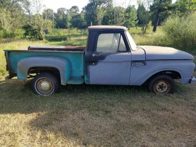 1962 Original green with touch up primer Ford Other Crew Cab Pickup