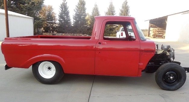 1962 Red Ford F-150 Standard Cab Pickup