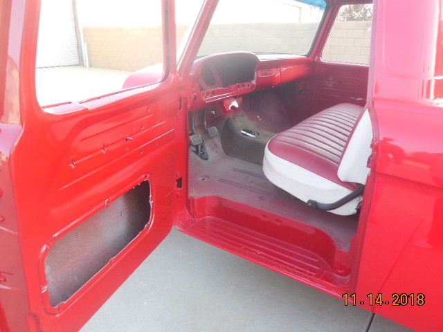 1962 Red Ford F-150 Standard Cab Pickup