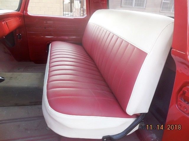 1962 Red Ford F-150 Standard Cab Pickup