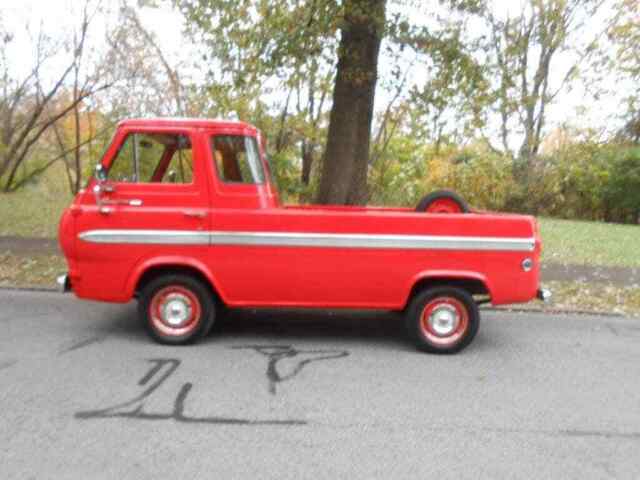 1962 Red Ford E10 --