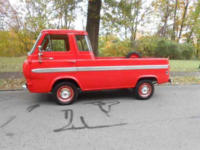 1962 Red Ford E10 --