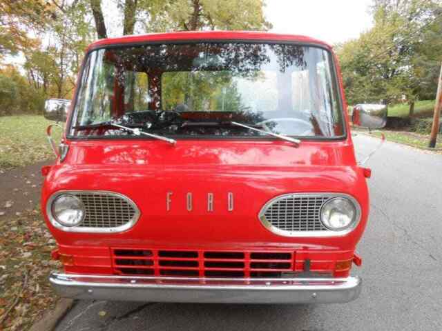 1962 Red Ford E10 --