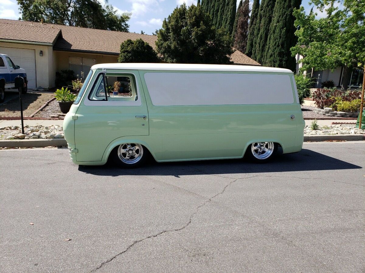 1962 Green Ford Econoline Van