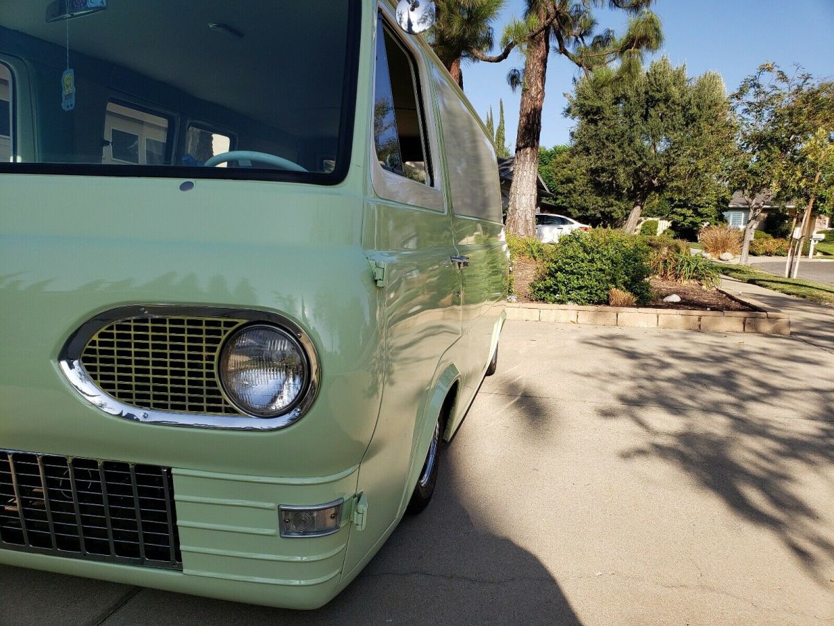 1962 Green Ford Econoline Van