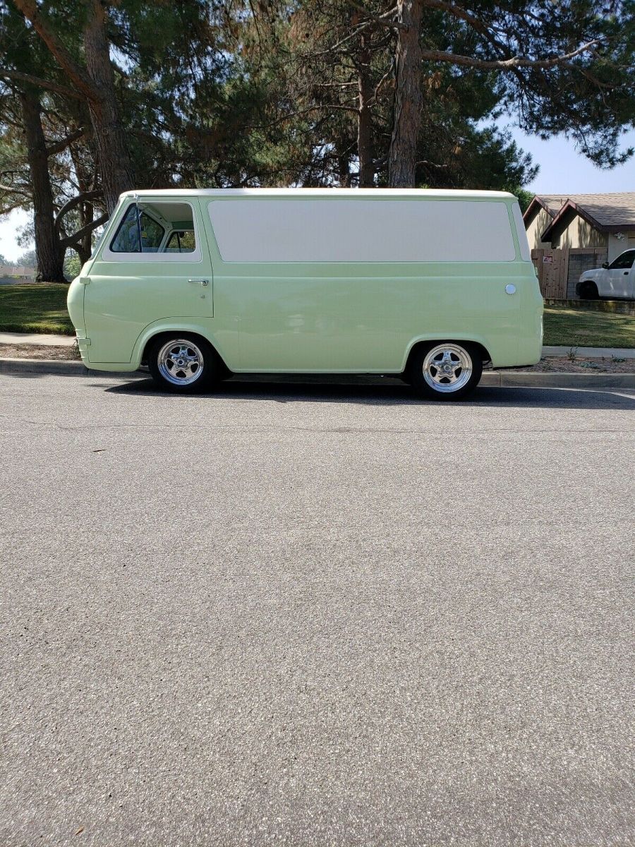 1962 Green Ford Econoline Van