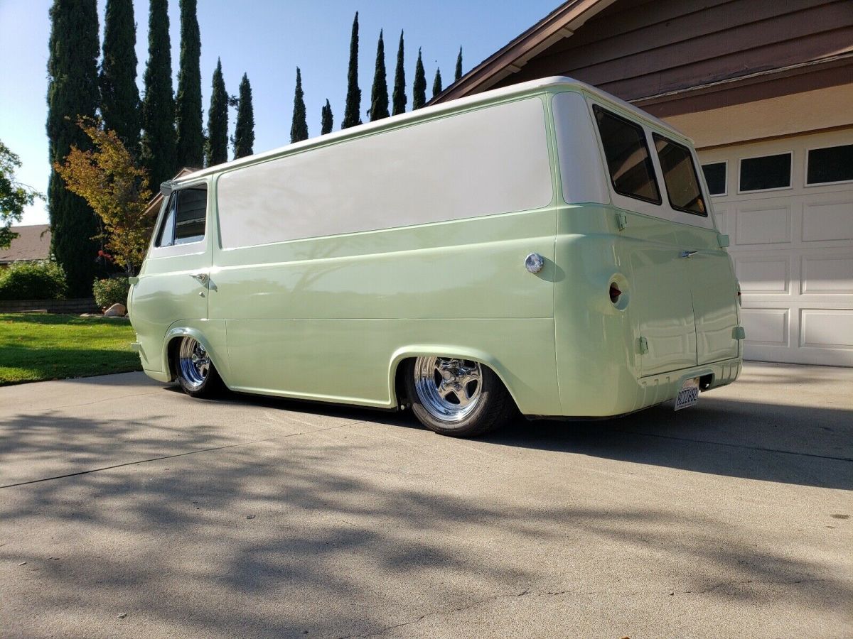 1962 Green Ford Econoline Van