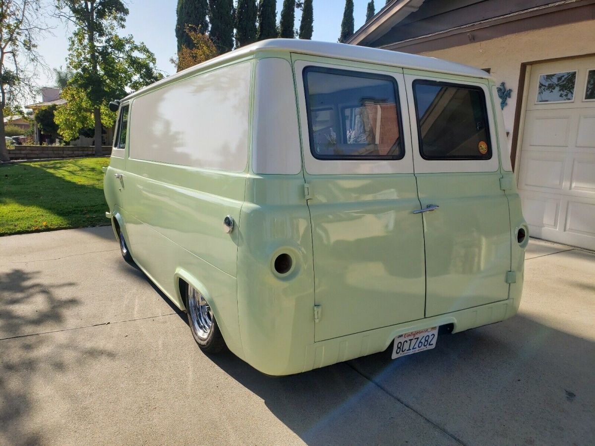1962 Green Ford Econoline Van