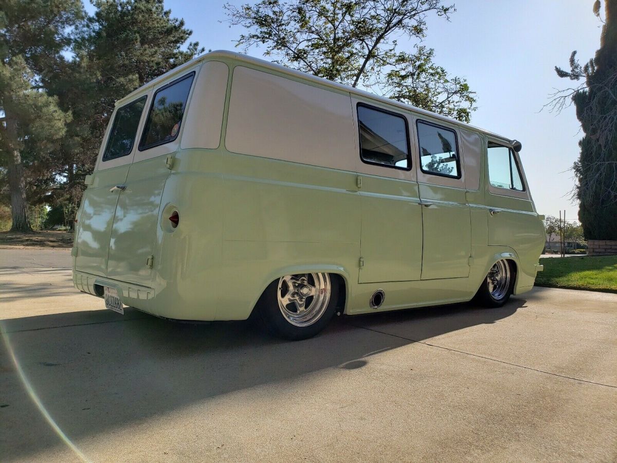 1962 Green Ford Econoline Van