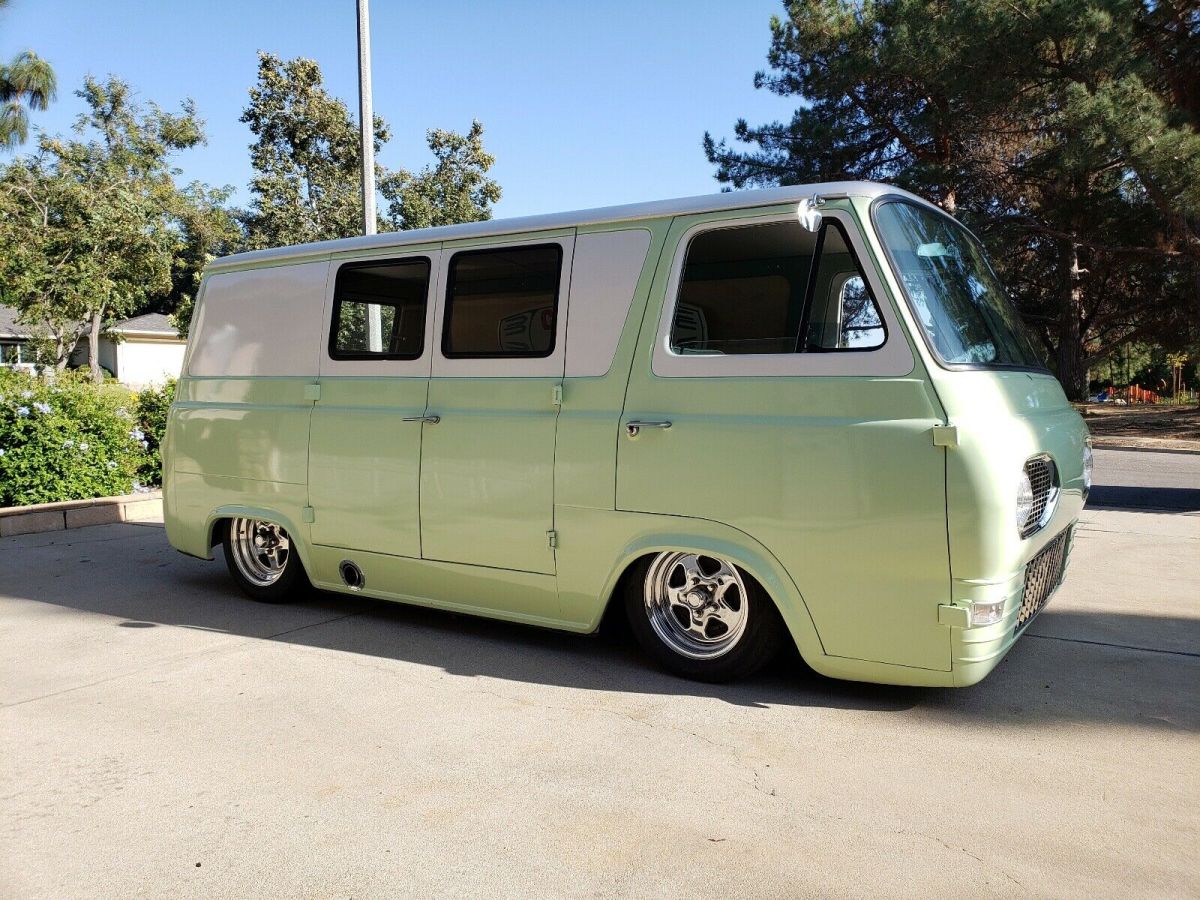 1962 Green Ford Econoline Van