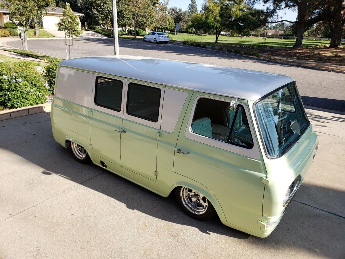 1962 Green Ford Econoline Van