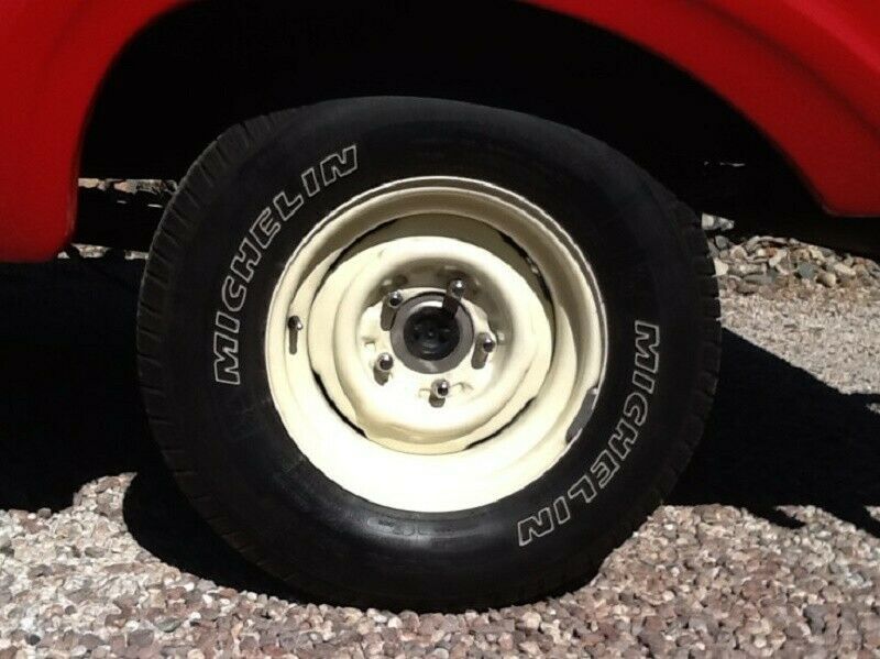 1962 Red Ford F-100 Standard Cab Pickup