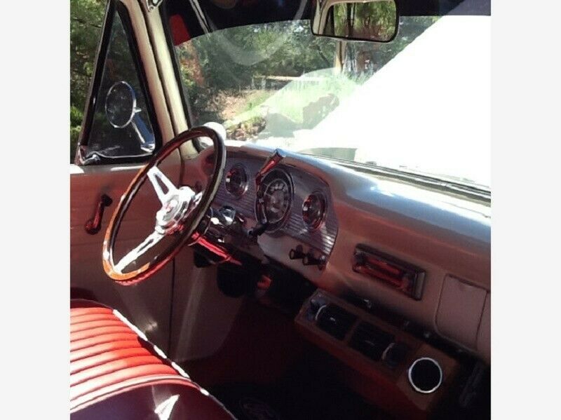 1962 Red Ford F-100 Standard Cab Pickup