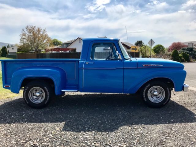1962 Blue Ford F-100