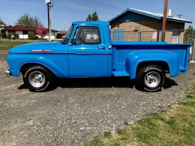 1962 Blue Ford F-100