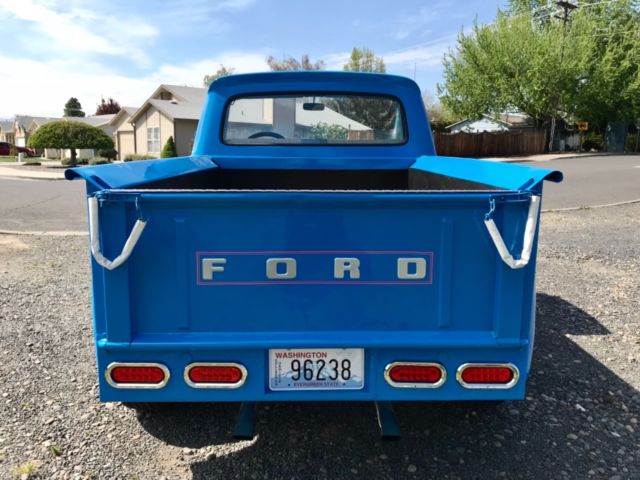 1962 Blue Ford F-100